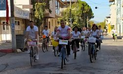 Hareketlilik Haftası'nda Kemalpaşa'da Bisiklet Turu Düzenlendi