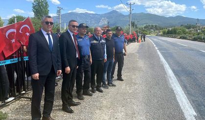 Cumhurbaşkanlığı Türkiye Bisiklet Turu Kemalpaşa'dan geçti