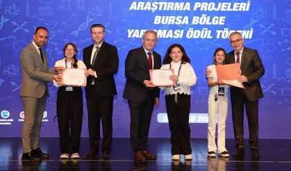 TÜBİTAK ödülleri Bursa'da sahiplerini buldu