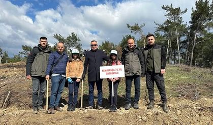 Kemalpaşa’da Orman Haftası’nda Fidan Dikim Etkinliği Düzenlendi