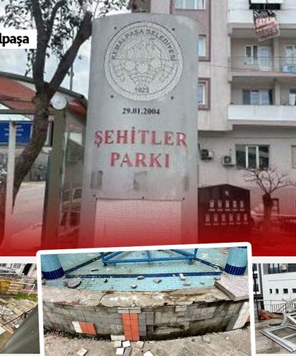 Şehitler Parkı Bakımsızlıktan Harabeye Döndü