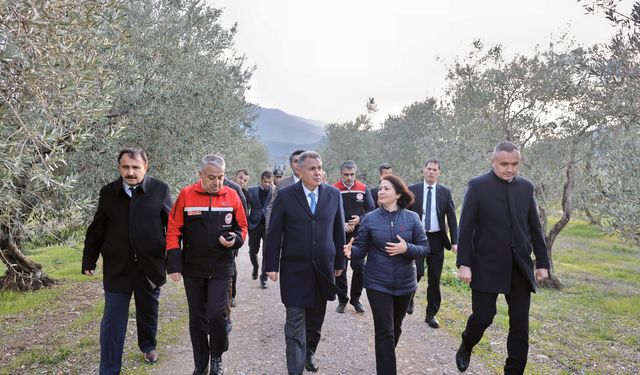 İzmir Valisi Süleyman Elban Kemalpaşa'da İncelemelerde Bulundu