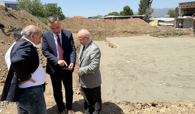 İlçe Merkezinde Hayırsever Katkısıyla Yeni Cami İnşaatına Başlandı