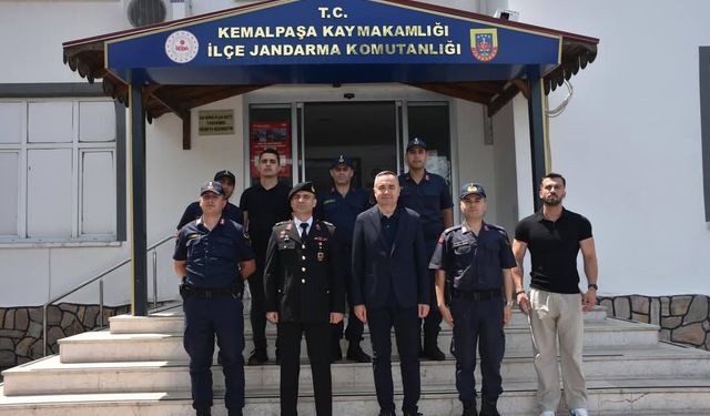 Kaymakam Sarı Bayramda Görev Yapan Personeli Ziyaret Etti
