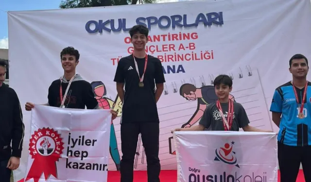 Genç Sporcu Türkiye Oryantiring Şampiyonu Oldu
