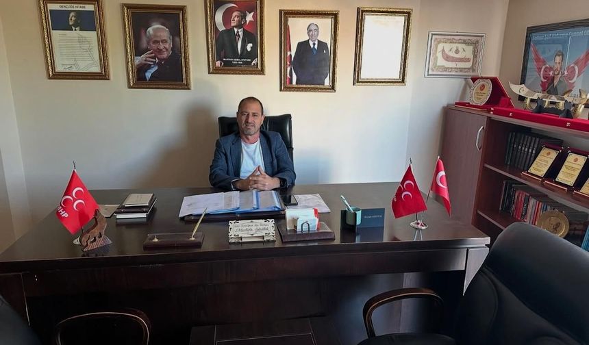 MHP Kemalpaşa İlçe Başkanı Mustafa Gözütok'tan açıklama"