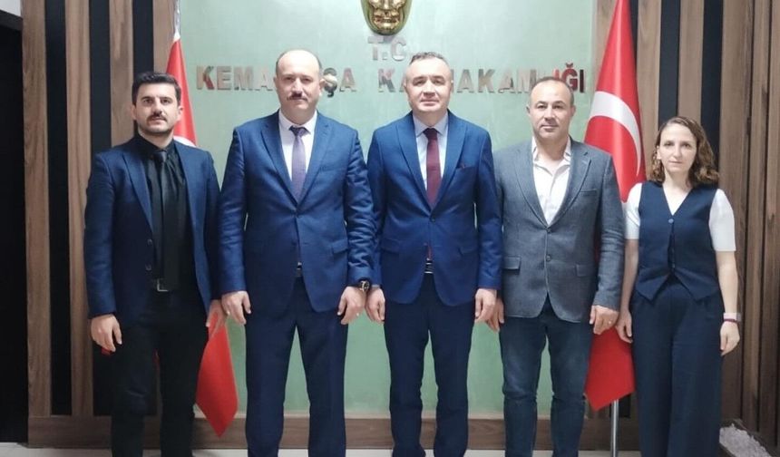 Türk Eğitim-Sen’den Kemalpaşa’da Protokol Ziyareti