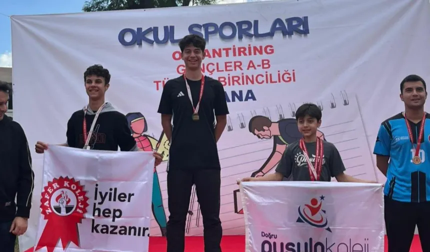 Genç Sporcu Türkiye Oryantiring Şampiyonu Oldu
